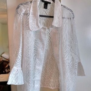 White Light-Weight Summer Jacket